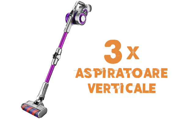 3x ASPIRATOARE VERTICALE